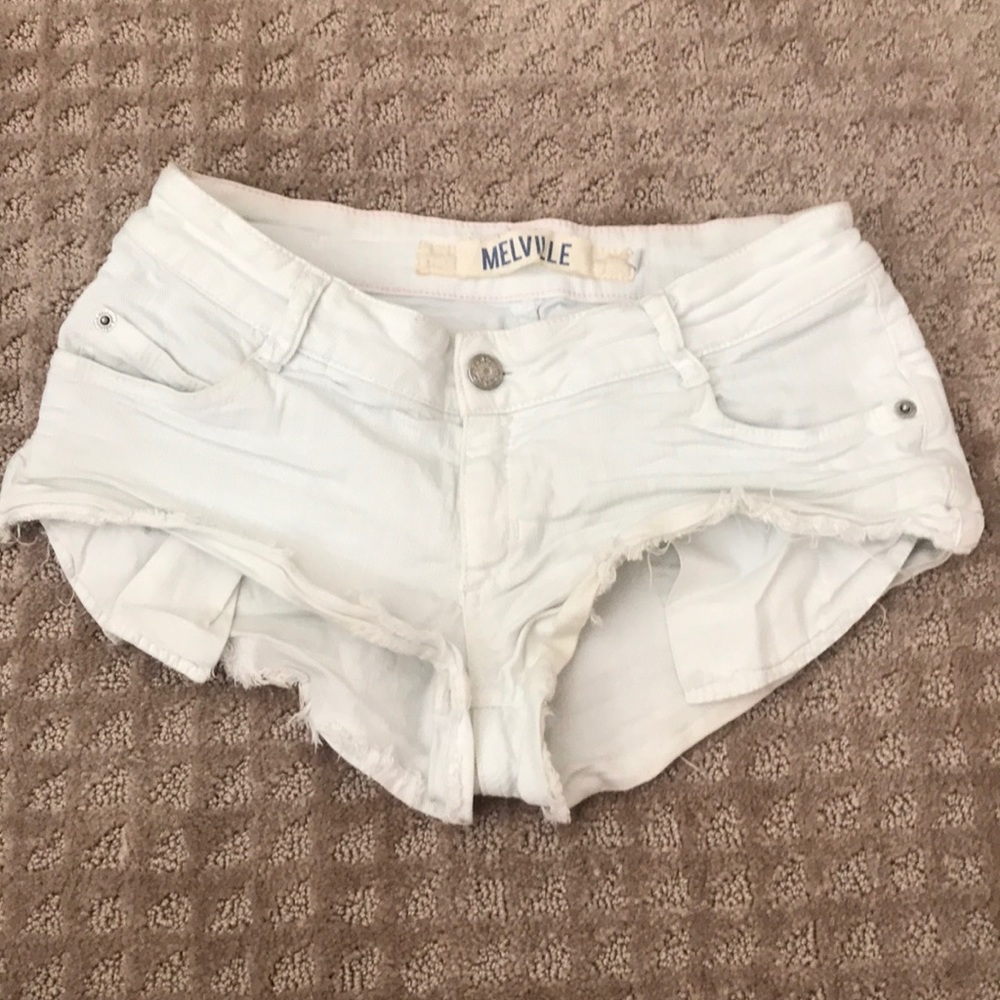 Light Blue Brandy Shorts